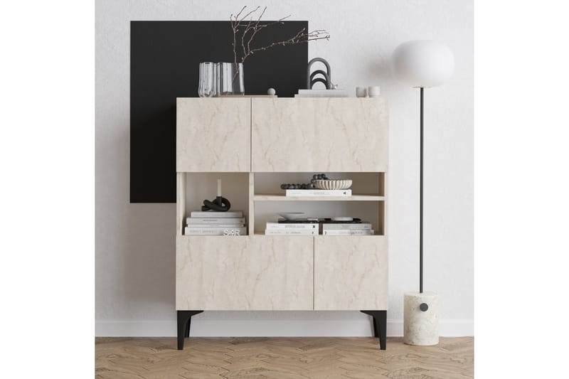 Palaio Konsolbord 100 cm - Beige - Møbler - Borde - Aflastningsbord - Entrébord