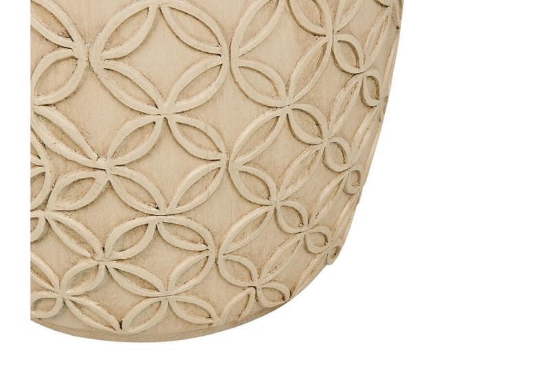 Rigge Sidebord 33 cm - Beige - Møbler - Borde - Aflastningsbord - Lampebord