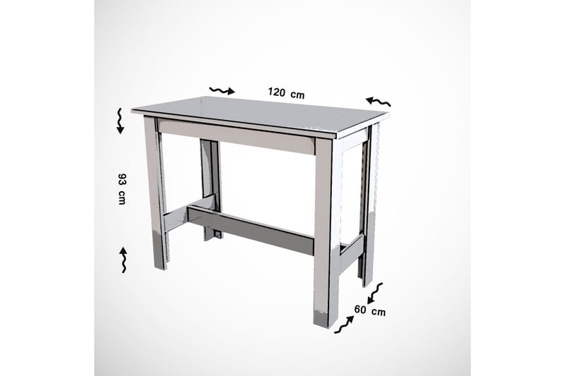 Saylors Bord 120 cm - Eg - Møbler - Borde - Aflastningsbord