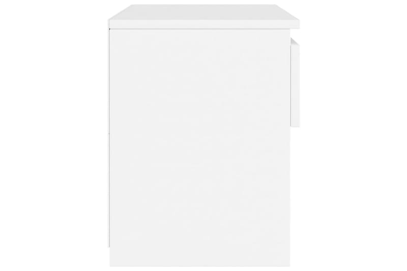 sengebord 40x30x39 cm spånplade hvid - Hvid - Møbler - Borde - Aflastningsbord - Sengebord