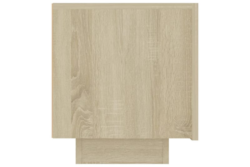 sengeskab 100x35x40 cm spånplade sonoma-eg - Brun - Møbler - Borde - Aflastningsbord - Sengebord