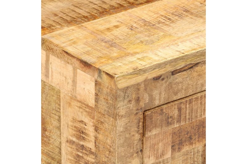 sengeskab 30x40x50 cm massivt mangotræ - Brun - Sengebord