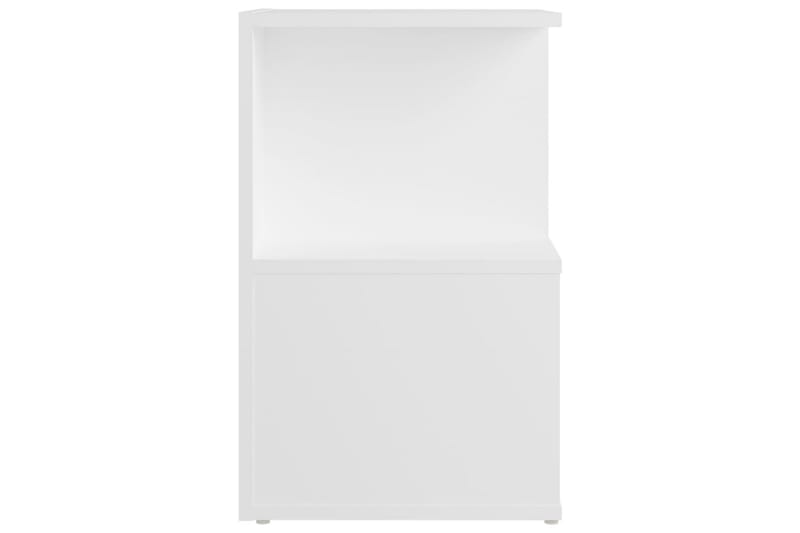 sengeskab 35x35x55 cm spånplade hvid - Hvid - Møbler - Borde - Aflastningsbord - Sengebord