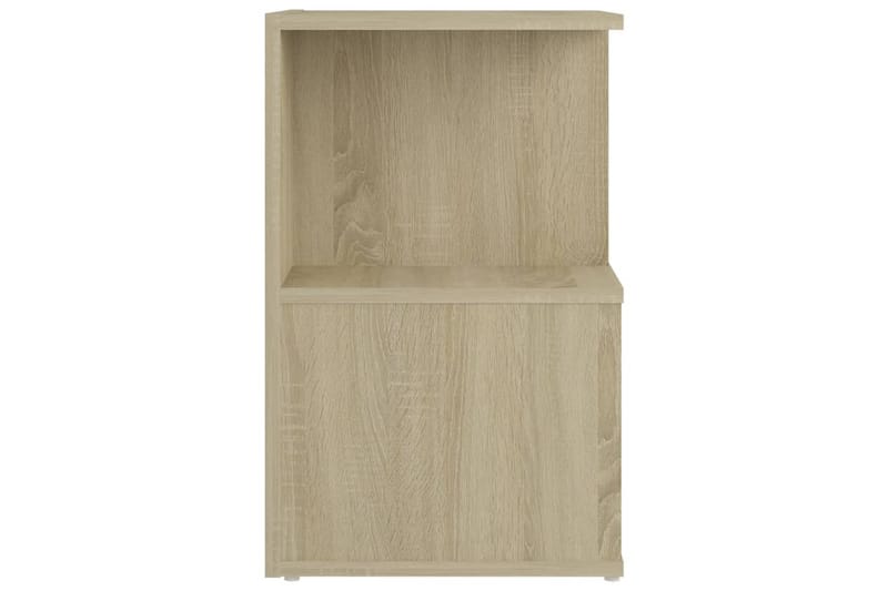 sengeskab 35x35x55 cm spånplade sonoma-eg - Brun - Møbler - Borde - Aflastningsbord - Sengebord