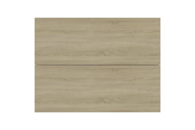 Sengeskab 40x30x30 cm Spånplade Sonoma-Eg - Beige - Møbler - Borde - Aflastningsbord - Sengebord