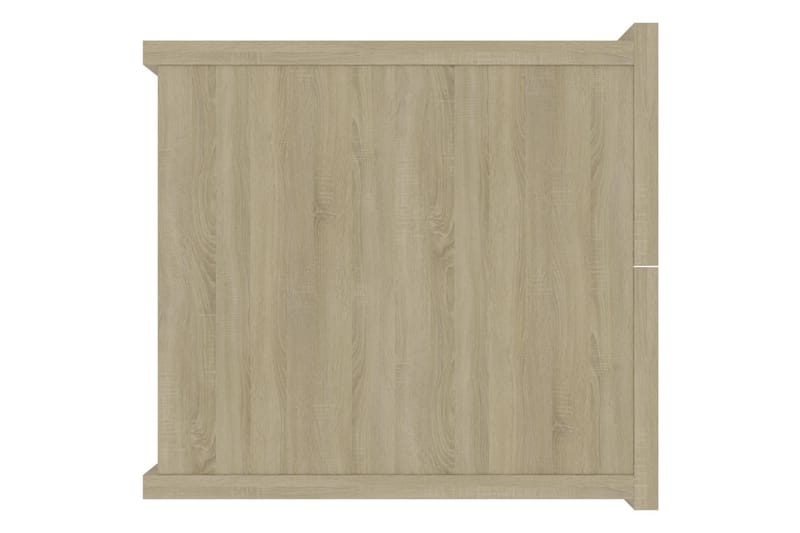 Sengeskab 40x30x30 cm Spånplade Sonoma-Eg - Beige - Møbler - Borde - Aflastningsbord - Sengebord