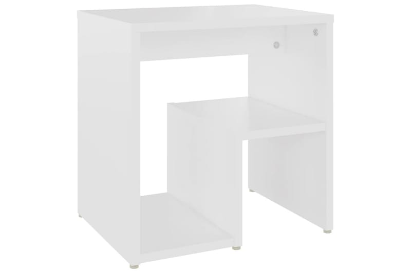 sengeskab 40x30x40 cm spånplade hvid - Hvid - Møbler - Borde - Aflastningsbord - Sengebord