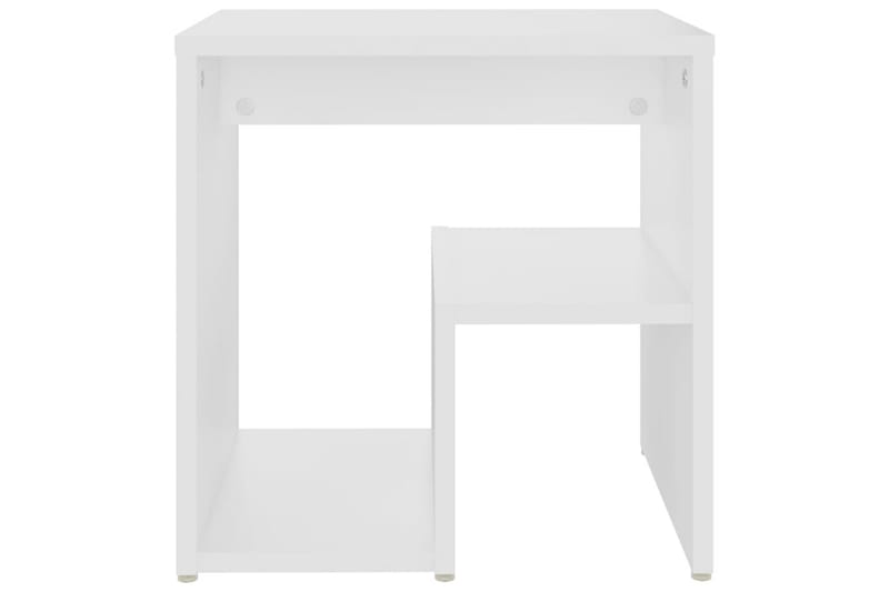 sengeskab 40x30x40 cm spånplade hvid - Hvid - Møbler - Borde - Aflastningsbord - Sengebord