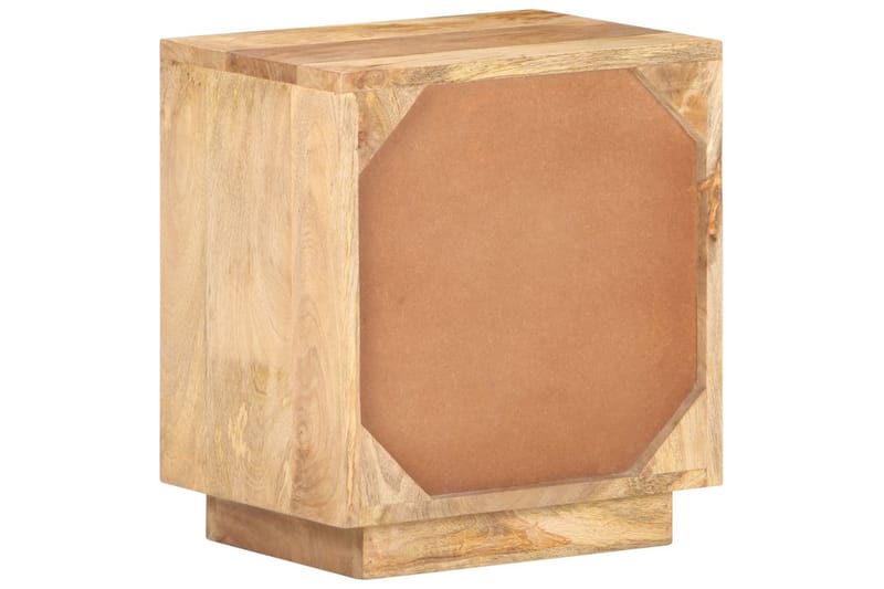 Sengeskab 40x30x45 cm massivt mangotræ - Brun - Møbler - Borde - Aflastningsbord - Sengebord