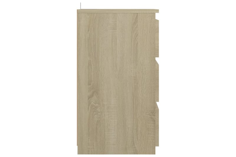 sengeskab 40x35x62,5 cm spånplade sonoma-eg - Brun - Møbler - Borde - Aflastningsbord - Sengebord