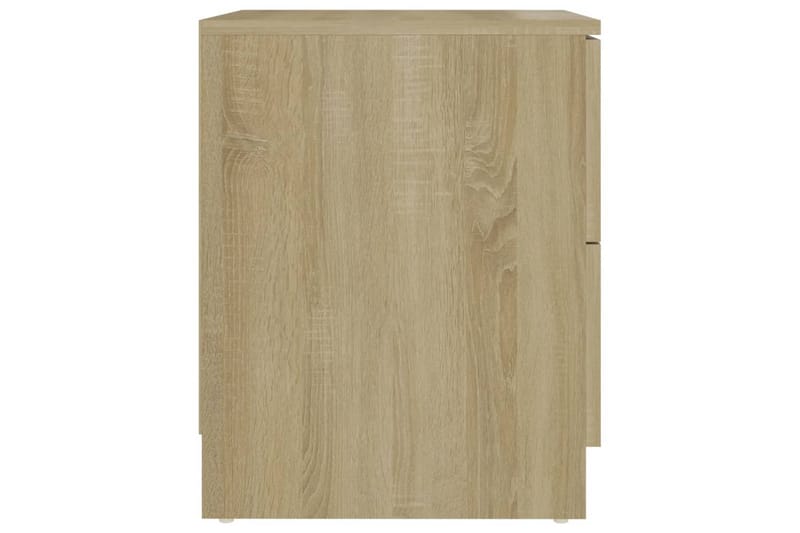 sengeskab 40x40x50 cm spånplade sonoma-eg - Brun - Møbler - Borde - Aflastningsbord - Sengebord