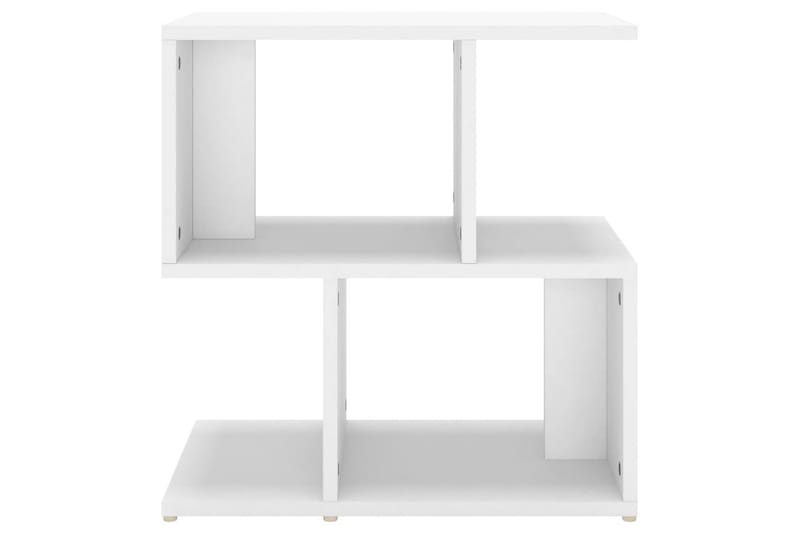 sengeskab 50x30x51,5 cm spånplade hvid - Hvid - Møbler - Borde - Aflastningsbord - Sengebord