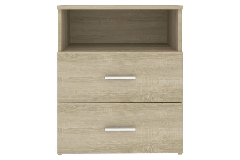 sengeskab 50x32x60 cm sonoma-eg - Brun - Møbler - Borde - Aflastningsbord - Sengebord