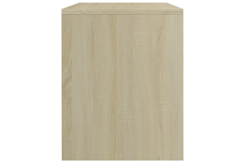 Sengeskabe 2 Stk. 40 X 30 X 40 Cm Spånplade Sonoma-Egesfarve - Brun - Møbler - Borde - Aflastningsbord - Sengebord