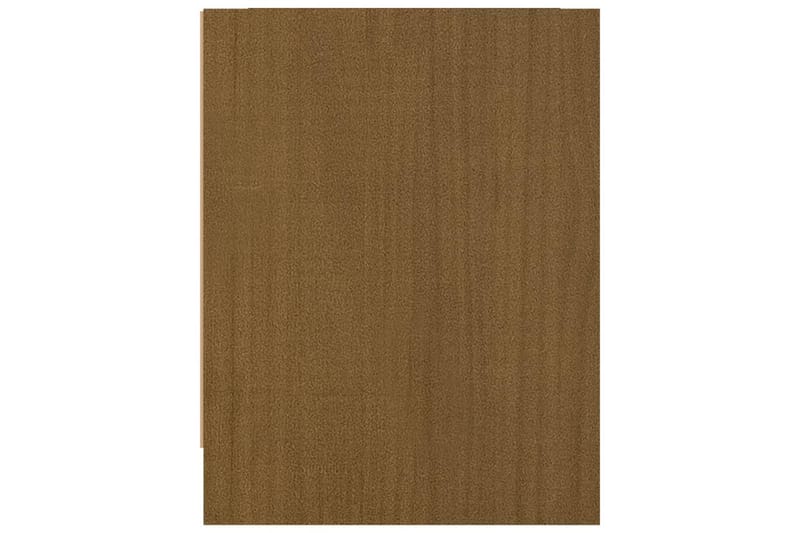 sengeskabe 2 stk. 40x30,5x40 cm massivt fyrretræ honningbrun - Brun - Sengebord