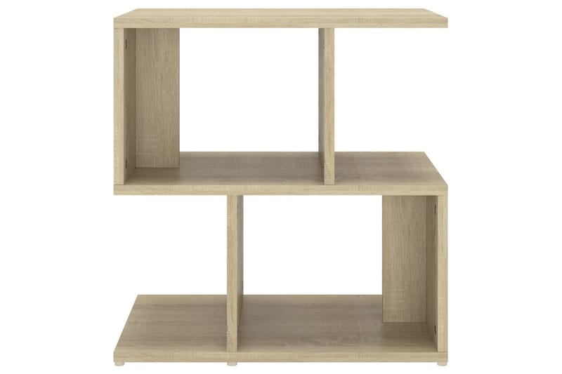 sengeskabe 2 stk. 50x30x51,5 cm spånplade sonoma-eg - Brun - Møbler - Borde - Aflastningsbord - Sengebord