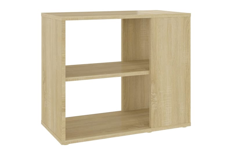 sideskab 60x30x50 cm spånplade sonoma-eg - Brun - Møbler - Borde - Aflastningsbord - Sengebord