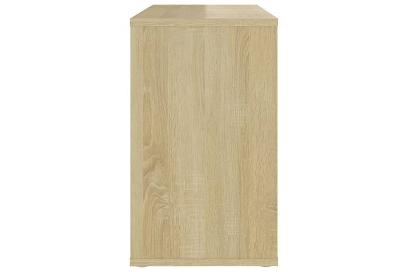 sideskab 60x30x50 cm spånplade sonoma-eg - Brun - Møbler - Borde - Aflastningsbord - Sengebord