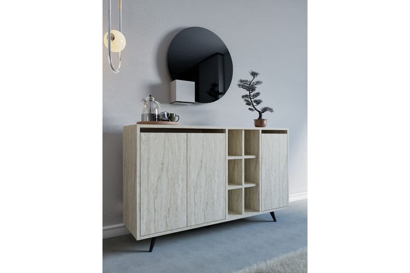 Seria Konsolbord 140 cm - Beige - Møbler - Borde - Aflastningsbord - Entrébord