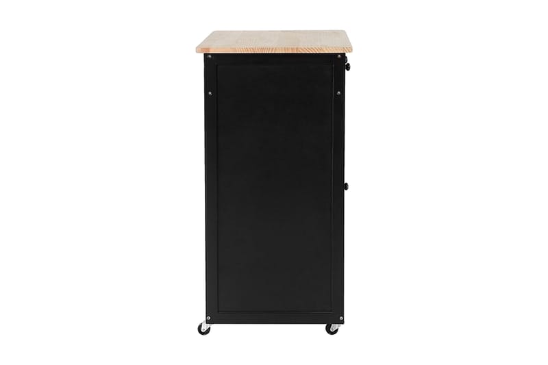 Trapani Serveringsplade 75 cm - Sort - Møbler - Borde - Aflastningsbord