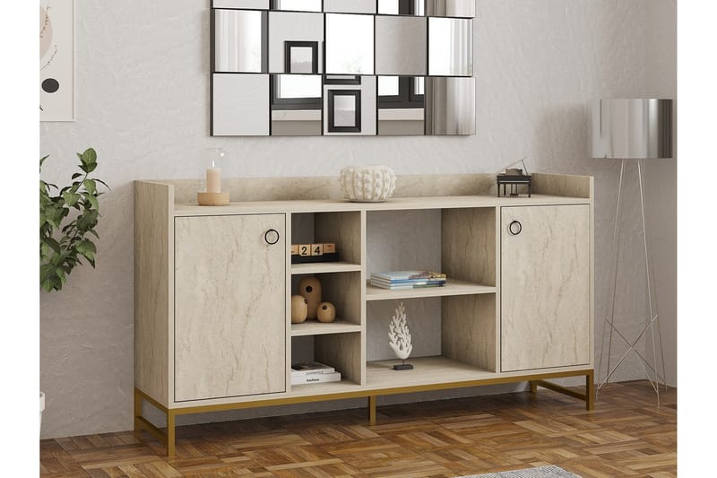 Vuslat Konsolbord 160 cm - Beige - Møbler - Borde - Aflastningsbord - Entrébord