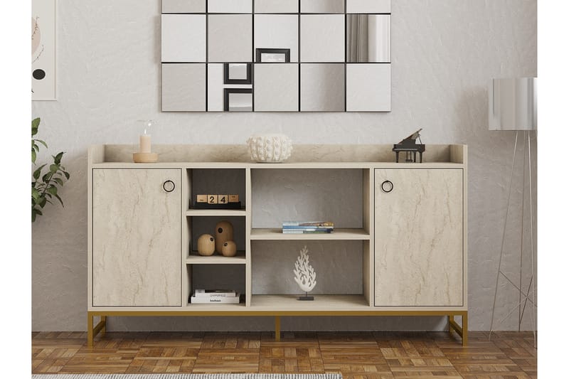 Vuslat Konsolbord 160 cm - Beige - Møbler - Borde - Aflastningsbord - Entrébord