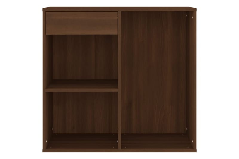 beBasic badeværelsesskab 80x40x75 cm konstrueret træ brun egetræsfarve - Brun - Møbler - Borde - Sminkebord & konsolbord