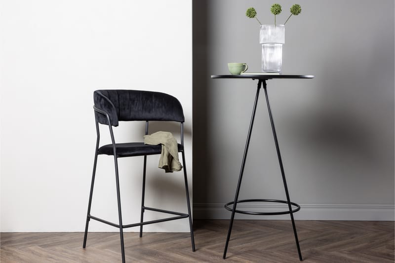 Bistro Barbord 60 cm - Sort - Møbler - Borde - Barbord & ståbord