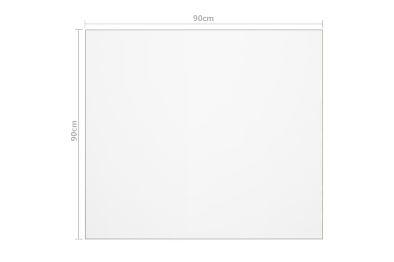 Bordbeskytter 90X90 cm 2 mm Pvc Mat - Møbler - Borde - Bordtilbehør