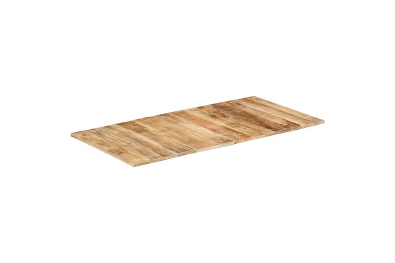 bordplade 120x60x(1,5-1,6) cm ru mangotræ - Brun - Møbler - Borde - Bordtilbehør - Bordplade