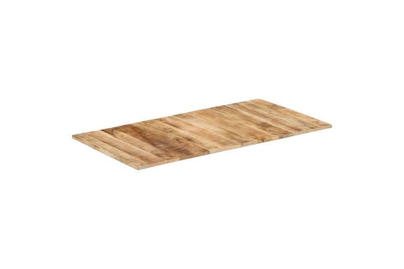 bordplade 120x60x(1,5-1,6) cm ru mangotræ - Brun - Møbler - Borde - Bordtilbehør - Bordplade