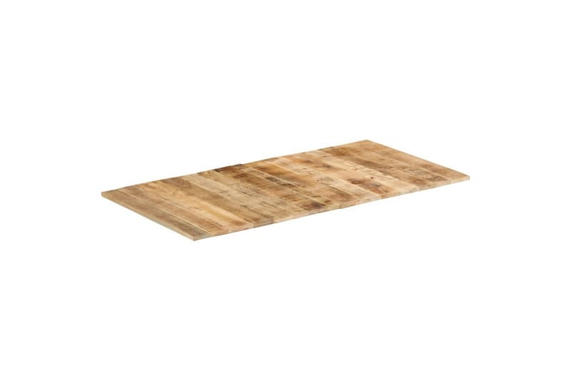 bordplade 120x60x(1,5-1,6) cm ru mangotræ - Brun - Møbler - Borde - Bordtilbehør - Bordplade