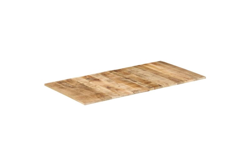 bordplade 120x60x(1,5-1,6) cm ru mangotræ - Brun - Møbler - Borde - Bordtilbehør - Bordplade