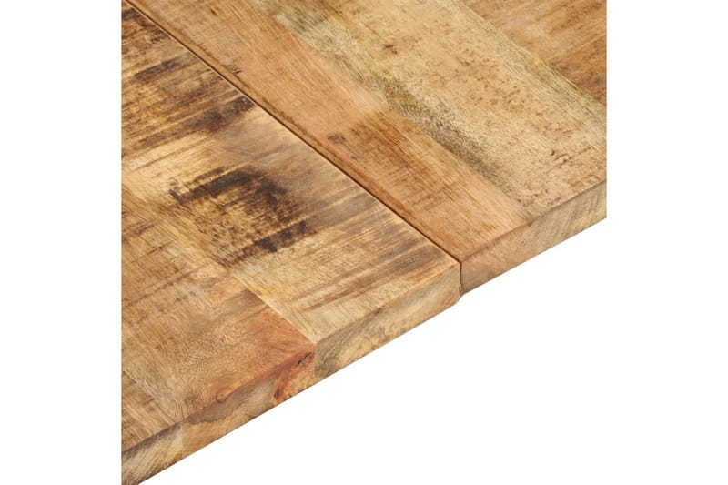 bordplade 140x60x(2,5-2,7) cm ru mangotræ - Brun - Møbler - Borde - Bordtilbehør - Bordplade