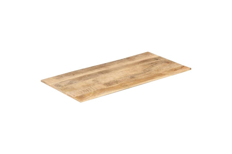 Bordplade 15-16 mm 120x60 cm Massivt Mangotræ - Brun - Møbler - Borde - Bordtilbehør - Bordplade