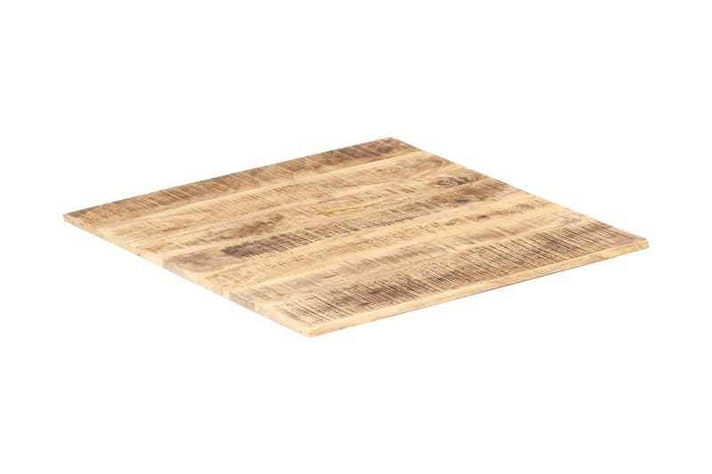 Bordplade 15-16 mm 60x60 cm Massivt Mangotræ - Brun - Møbler - Borde - Bordtilbehør - Bordplade