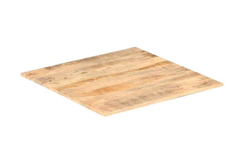 Bordplade 15-16 mm 60x60 cm Massivt Mangotræ - Brun - Møbler - Borde - Bordtilbehør - Bordplade