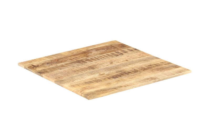 Bordplade 15-16 mm 60x60 cm Massivt Mangotræ - Brun - Møbler - Borde - Bordtilbehør - Bordplade