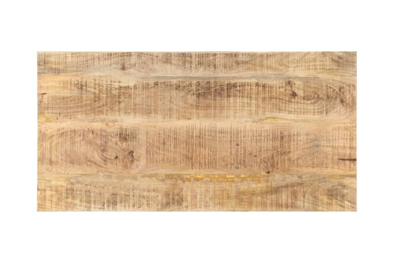 Bordplade 25-27 mm 100x60 cm Massivt Mangotræ - Brun - Møbler - Borde - Bordtilbehør - Bordplade