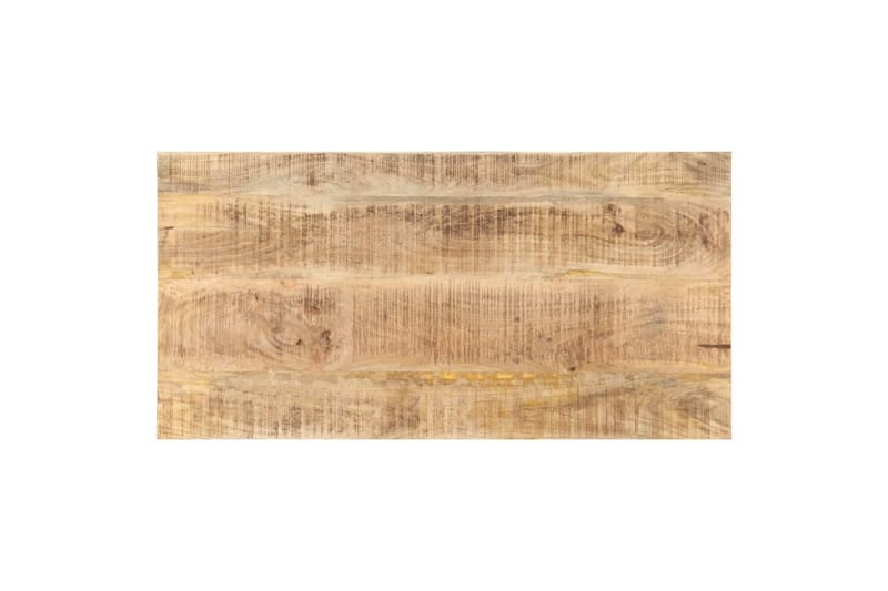 Bordplade 25-27 mm 140x60 cm Massivt Mangotræ - Brun - Møbler - Borde - Bordtilbehør - Bordplade