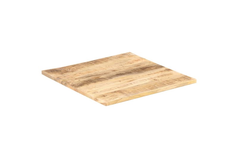 Bordplade 25-27 mm 60x60 cm Massivt Mangotræ - Brun - Møbler - Borde - Bordtilbehør - Bordplade