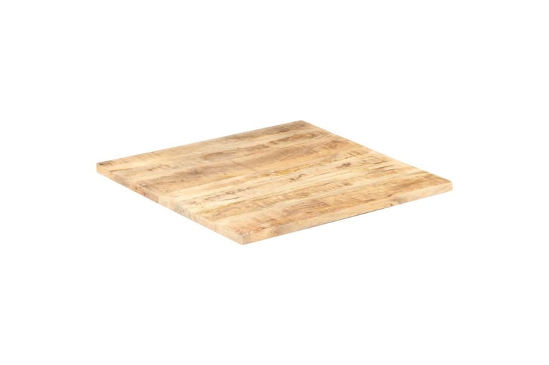 Bordplade 25-27 mm 60x60 cm Massivt Mangotræ - Brun - Møbler - Borde - Bordtilbehør - Bordplade