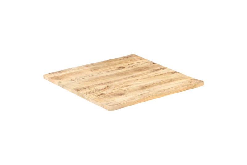 Bordplade 25-27 mm 60x60 cm Massivt Mangotræ - Brun - Møbler - Borde - Bordtilbehør - Bordplade