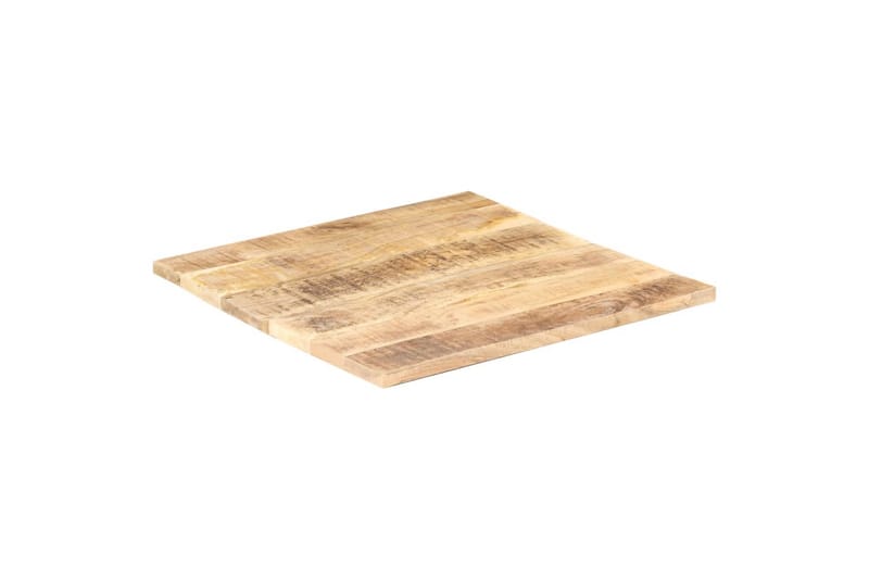 Bordplade 25-27 mm 60x60 cm Massivt Mangotræ - Brun - Møbler - Borde - Bordtilbehør - Bordplade