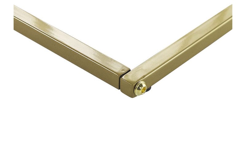 Fuller Sofabord 30 cm - Hvid/Guld - Møbler - Borde - Sofabord