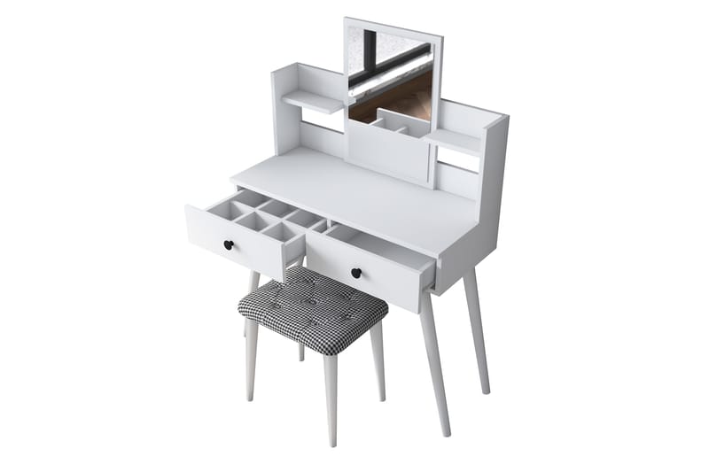 Fyodor Sminkebord 97,8 cm - Hvid - Møbler - Borde - Sminkebord & konsolbord