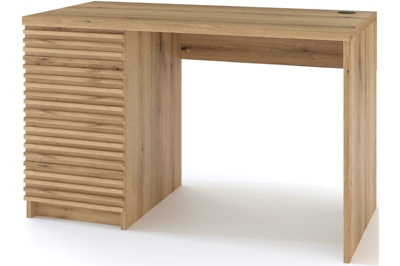 Bisett Skrivebord 120x60 cm - Brun - Møbler - Borde - Kontorbord - Skrivebord