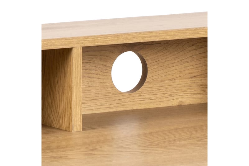 Ains Skrivebord 100x100 cm - Natur - Møbler - Borde - Kontorbord - Skrivebord