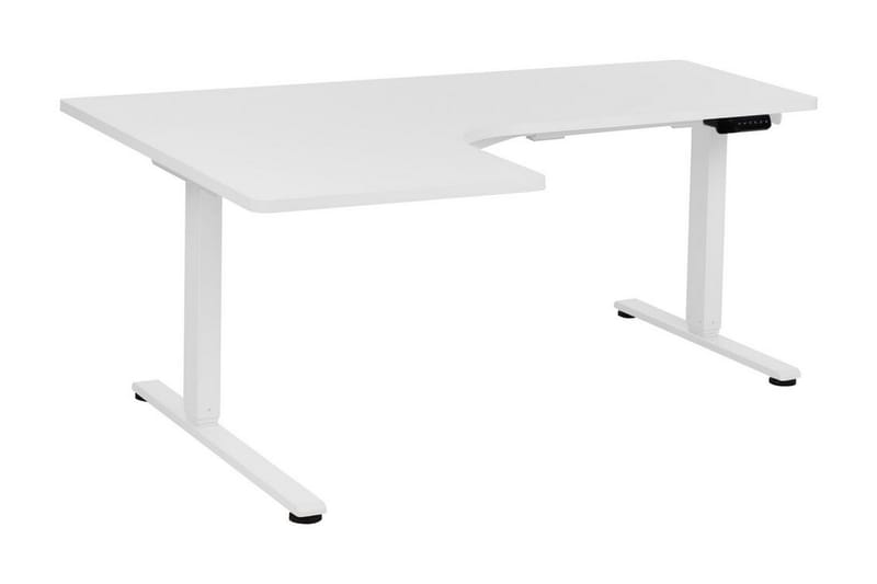 Bina Skrivebord 109x160 cm - Hvid - Møbler - Borde - Kontorbord - Skrivebord - hæve-sænke-bord