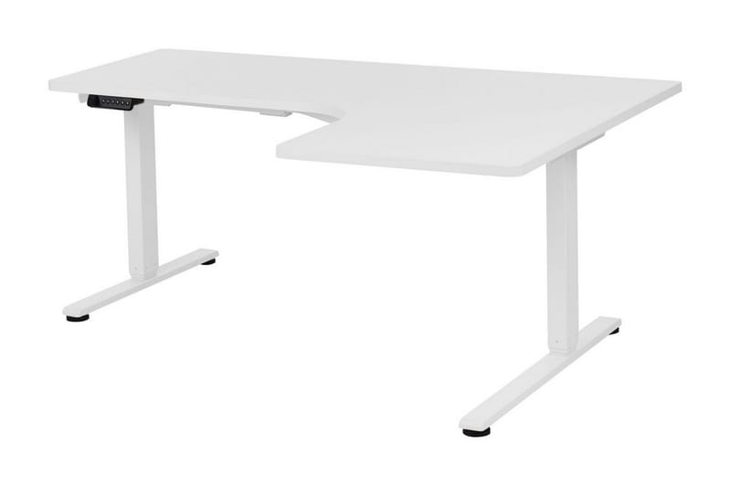 Bina Skrivebord 109x160 cm - Hvid - Møbler - Borde - Kontorbord - Skrivebord - hæve-sænke-bord